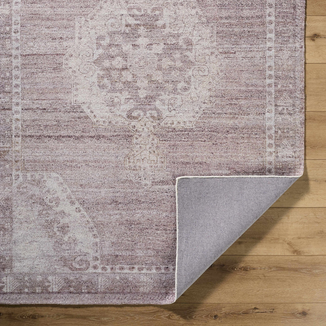 Alafin Traditional Style Hand Tufted Pink And Beige Area Rug - The Rug Decor