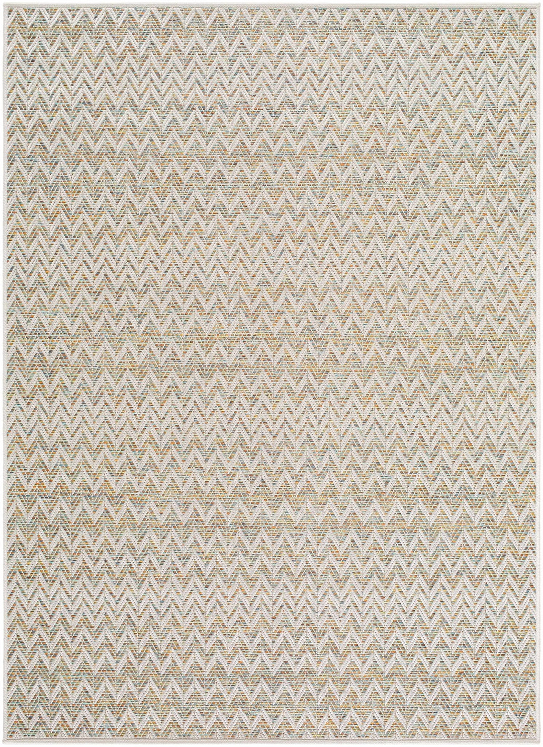 Alazne Contemporary Style Beige Outdoor Rug - The Rug Decor