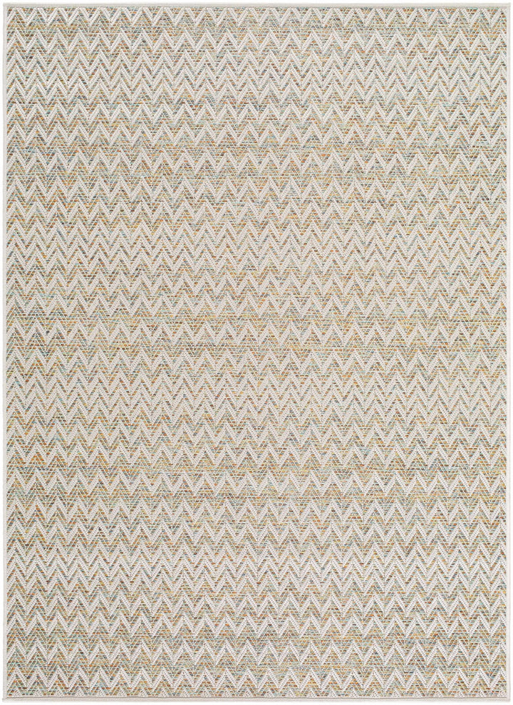 Alazne Contemporary Style Beige Outdoor Rug - The Rug Decor