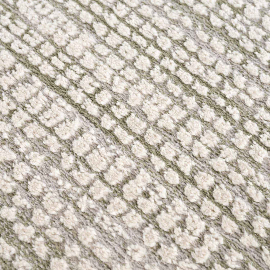 Albena Contemporary Abstract Ivory And Gray Rug - The Rug Decor