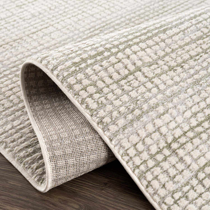 Albena Contemporary Abstract Ivory And Gray Rug - The Rug Decor