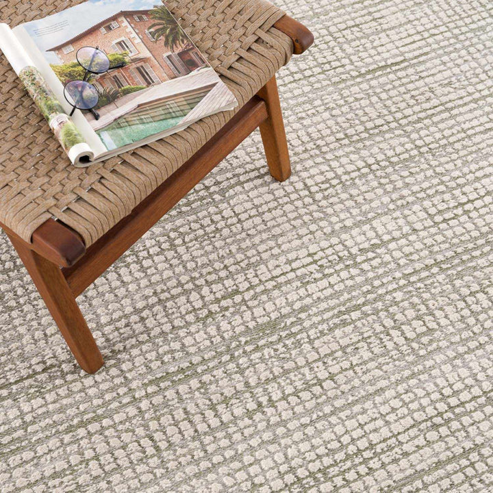 Albena Contemporary Abstract Ivory And Gray Rug - The Rug Decor