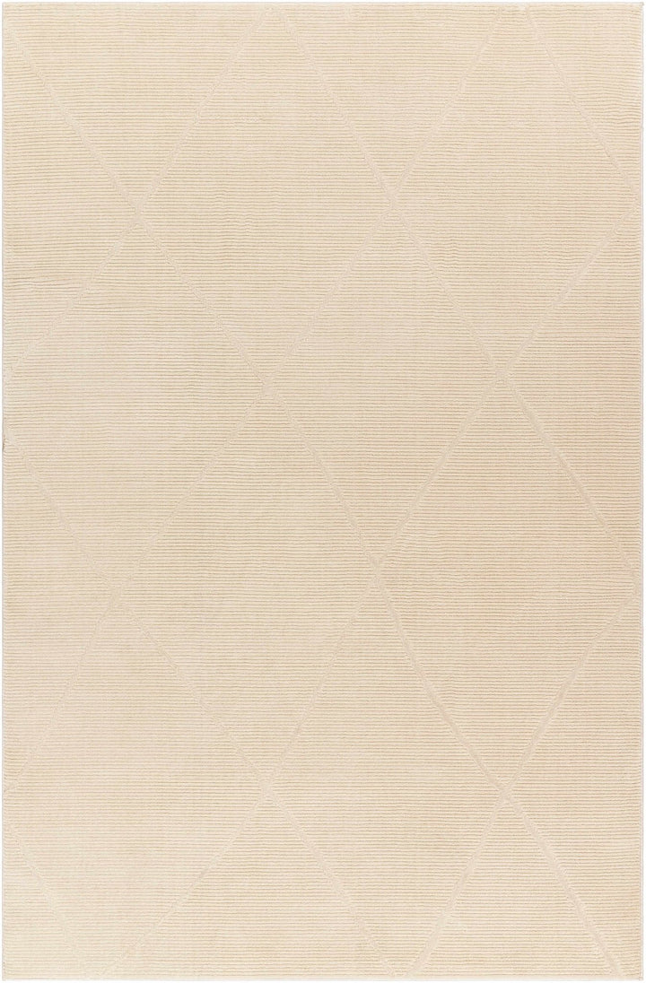 Aldis Modern Style Beige Washable Rug - The Rug Decor