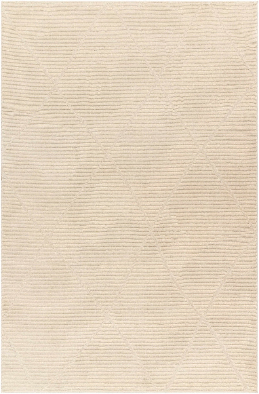Aldis Modern Style Beige Washable Rug - The Rug Decor