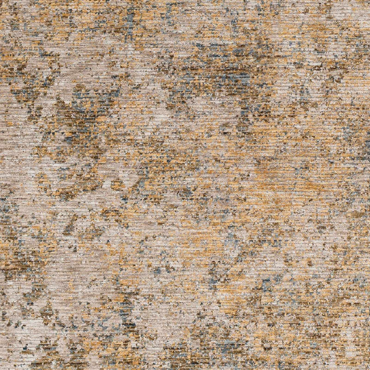 Aleka Contemporary Abstract Tan And Olive Rug - The Rug Decor