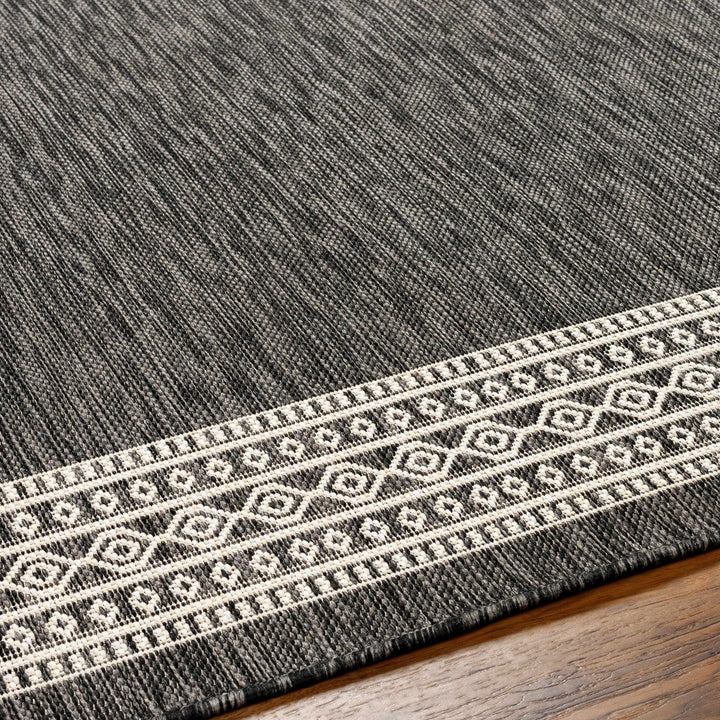 Aleli Modern Style Charcoal And Ivory Rug - The Rug Decor