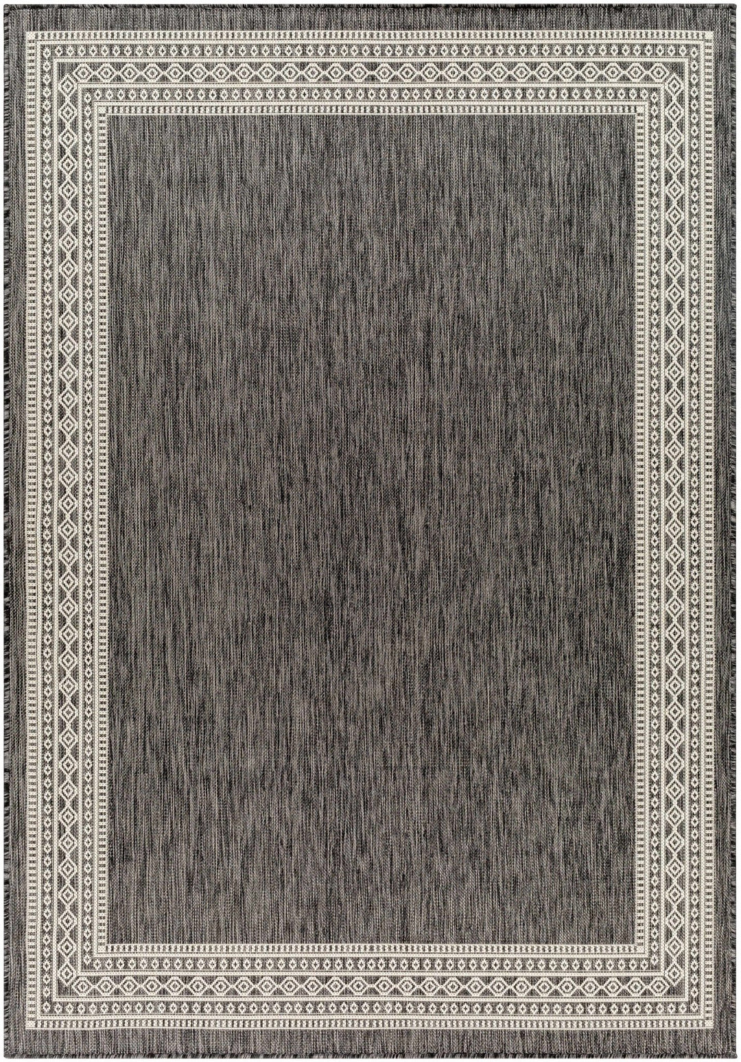 Aleli Modern Style Charcoal And Ivory Rug - The Rug Decor