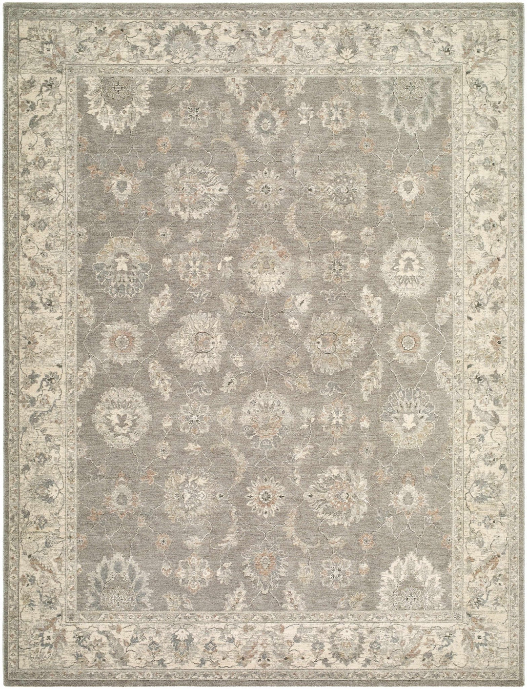 Alinae Traditional Oriental Design Beige And Gray Area Rug - The Rug Decor