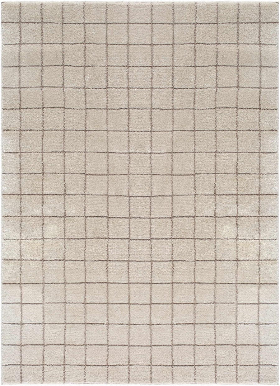 Alison Beige Modern Style Area Rug - The Rug Decor