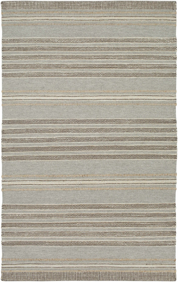 Allendorf Modern Style Gray And Beige Hand Woven Wool Area Rug - The Rug Decor