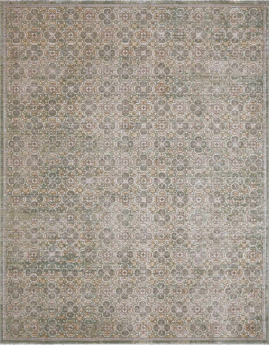 Allene Traditional Gray And Brown Machine Woven Rug - The Rug Decor