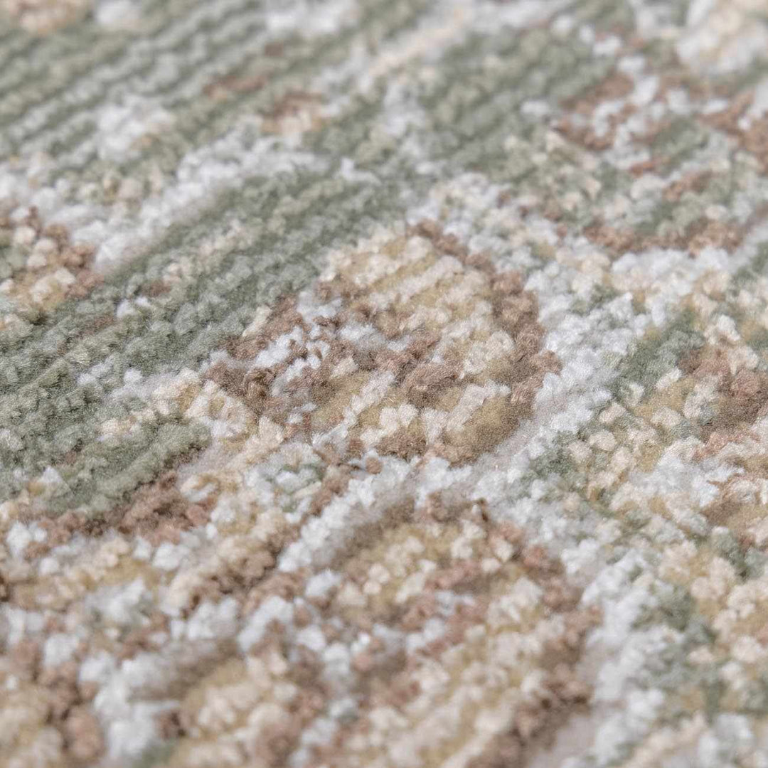 Allene Traditional Gray And Brown Machine Woven Rug - The Rug Decor