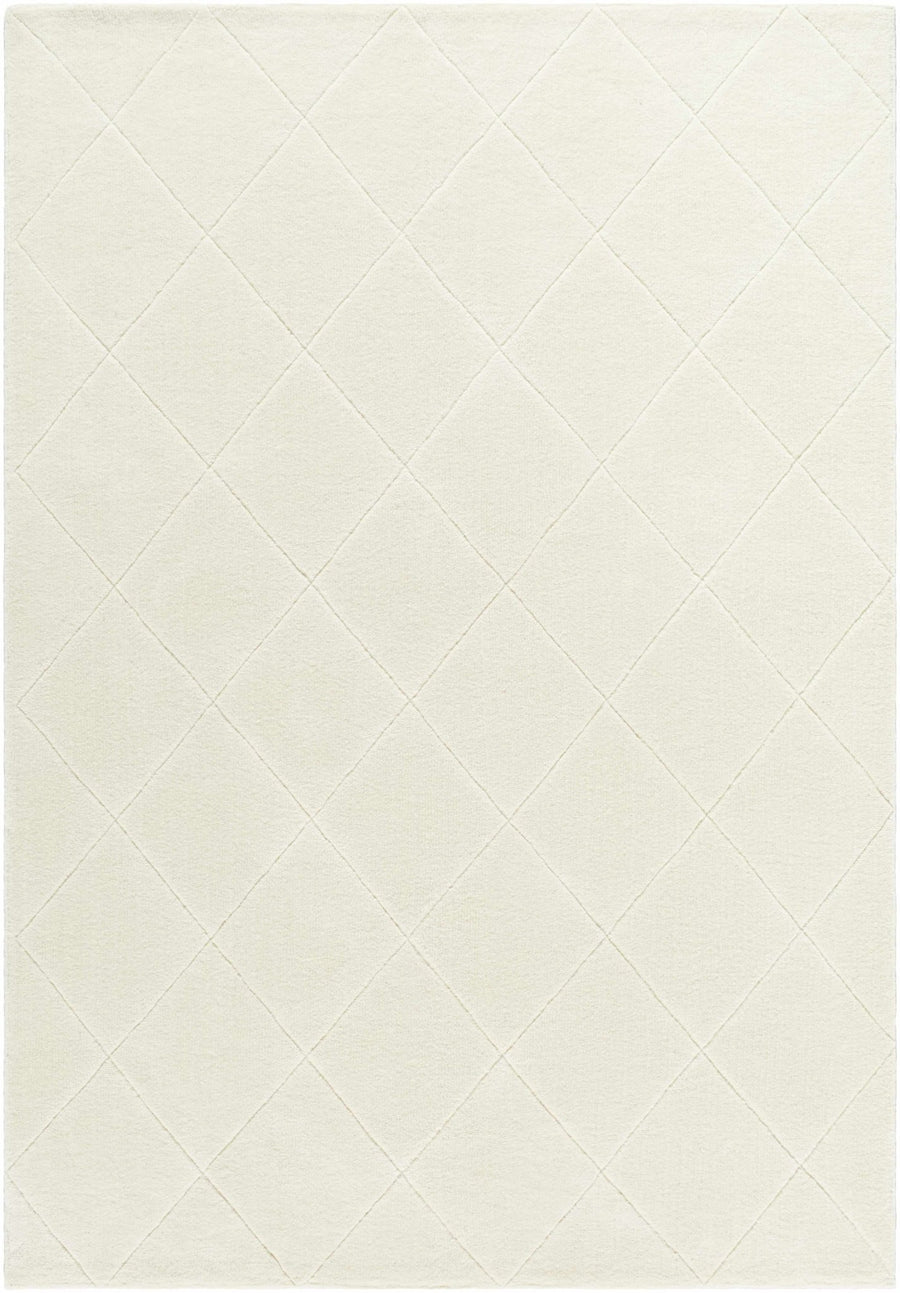 Almeda Modern Geometrical Ivory Area Rug - The Rug Decor