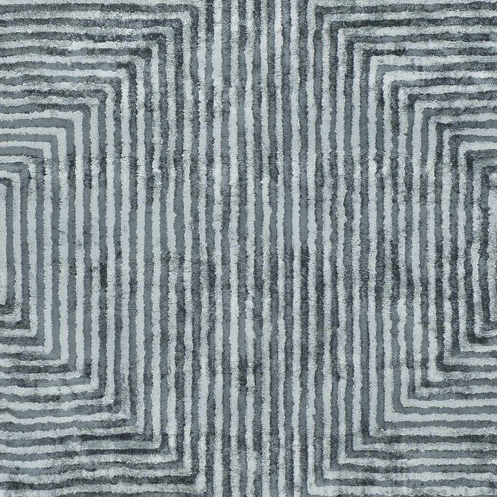 Alna Modern Style Charcoal And Silver Hand Tufted Area Rug - The Rug Decor