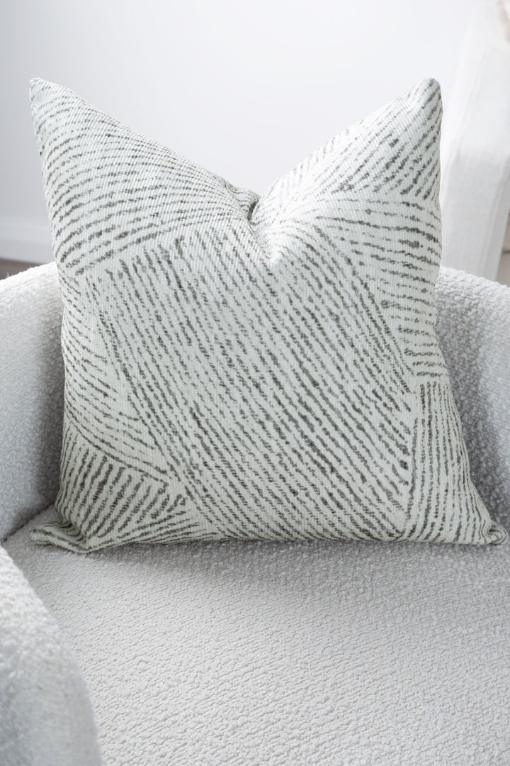 Alpine Monochrome Cushion in Pillow - The Rug Decor