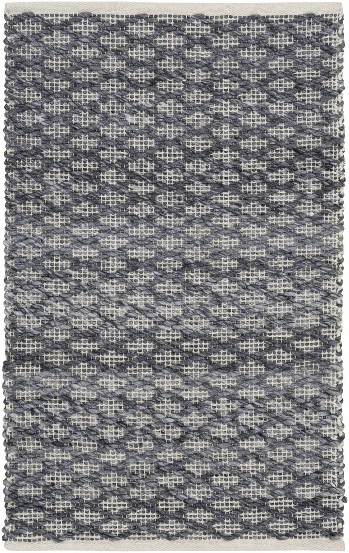 Alta Modern Style Gray And Ivory Hand Woven Area Rug - The Rug Decor