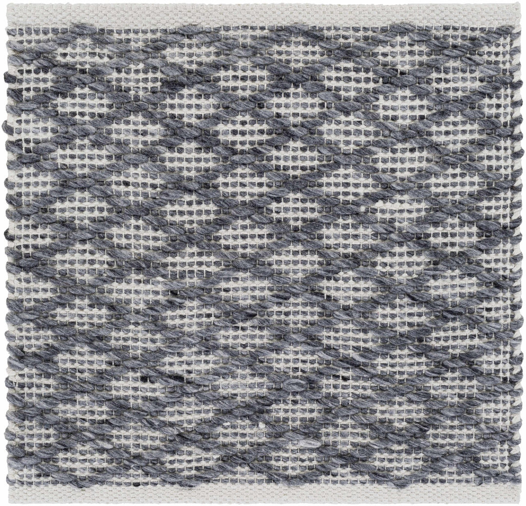 Alta Modern Style Gray And Ivory Hand Woven Area Rug - The Rug Decor