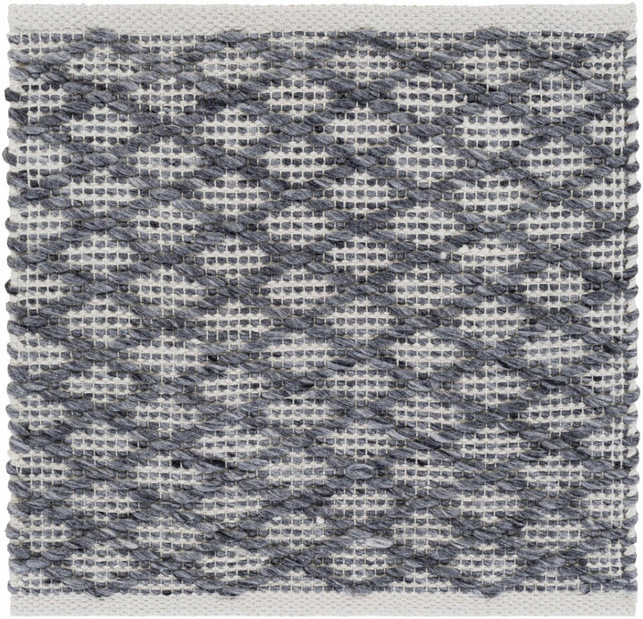 Alta Modern Style Gray And Ivory Hand Woven Area Rug - The Rug Decor