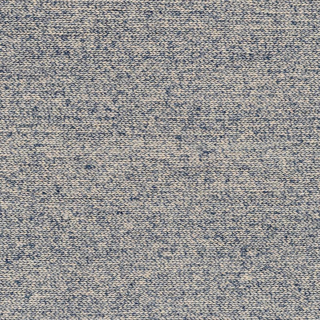 Alyra Contemporary Blue And Beige Wool Rug - The Rug Decor
