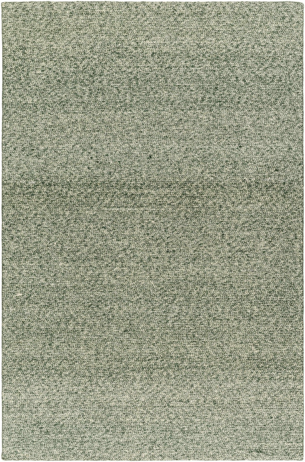 Alyra Contemporary Green And Beige Solid Area Rug - The Rug Decor