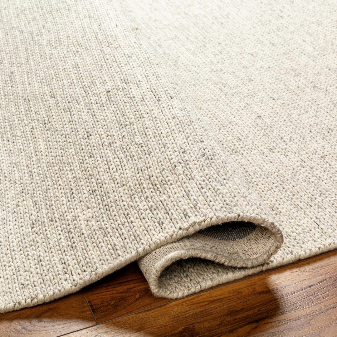 Alyra Contemporary Solid Beige Area Rug - The Rug Decor