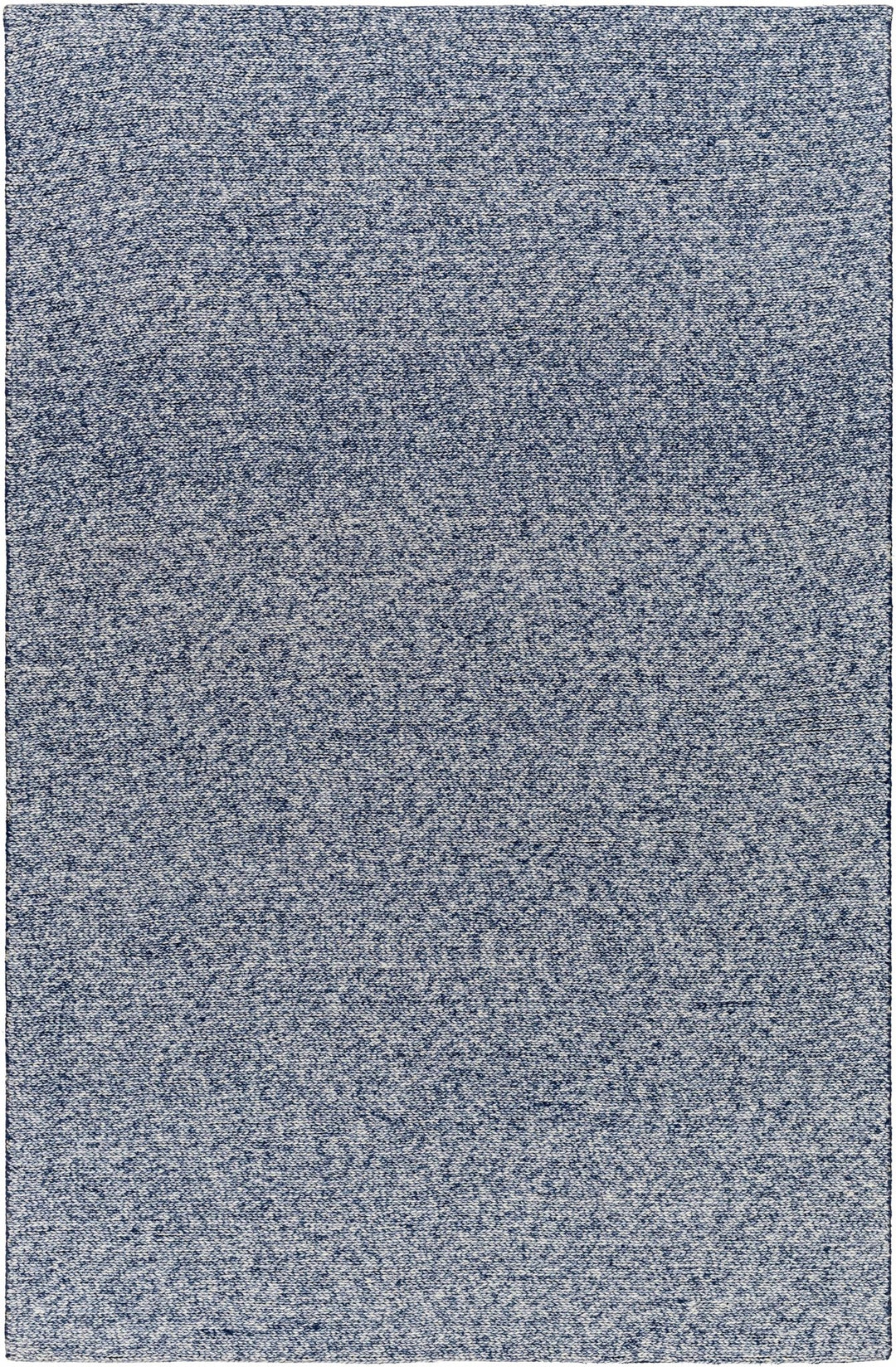 Alyra Contemporary Solid Blue Area Rug - The Rug Decor