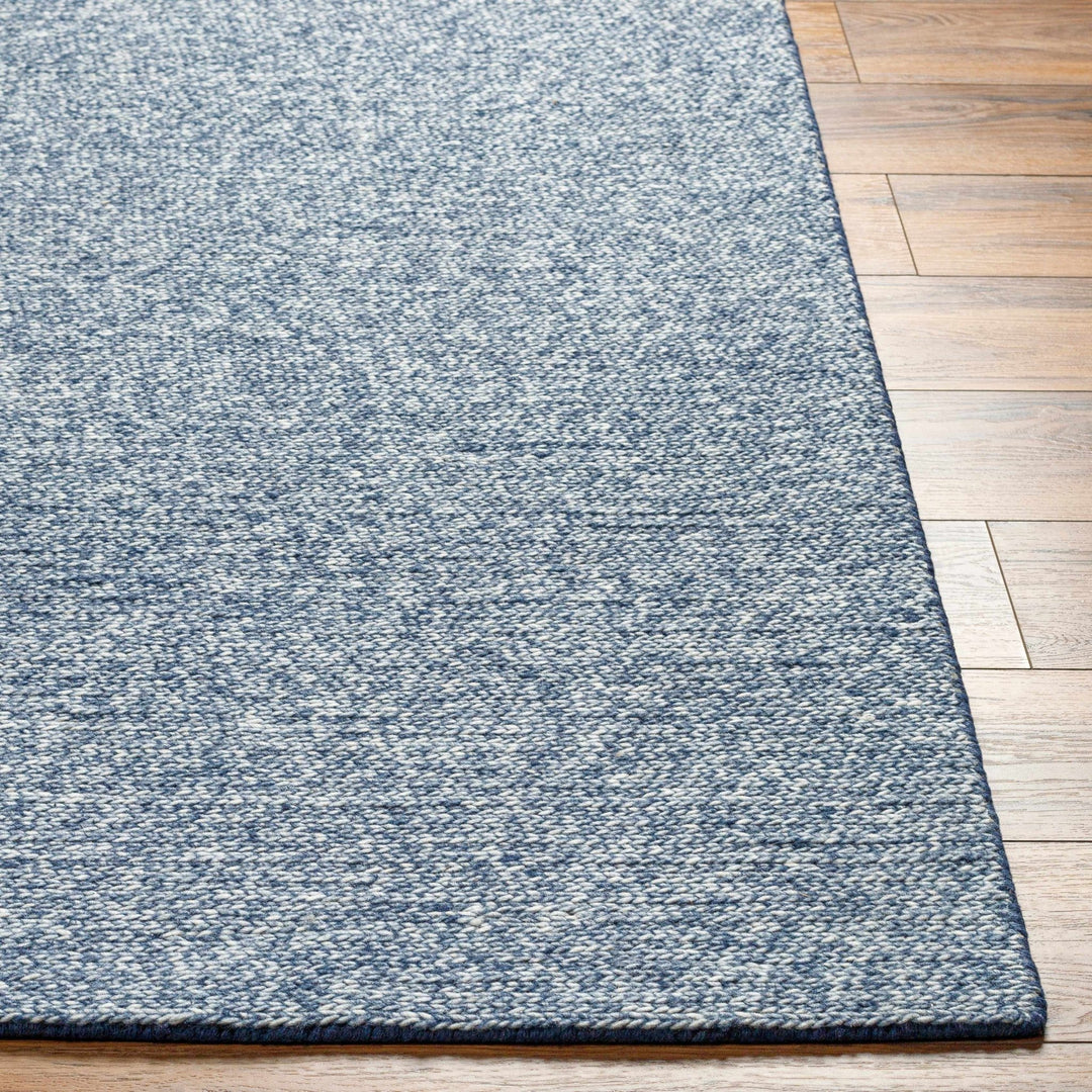 Alyra Contemporary Solid Blue Area Rug - The Rug Decor