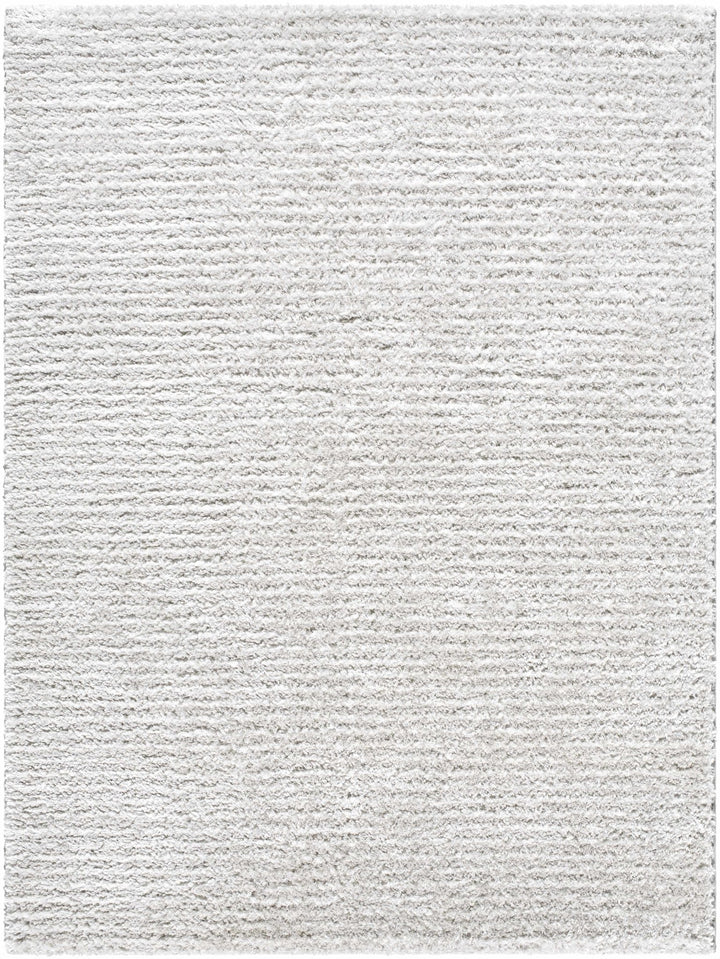 Alysha Modern Solid Design White Area Rug - The Rug Decor