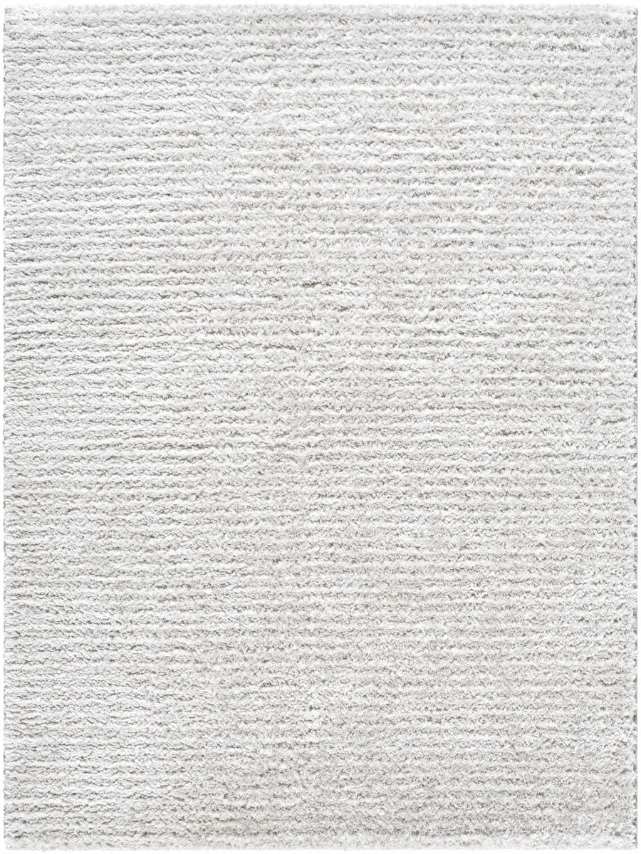 Alysha Modern Solid Design White Area Rug - The Rug Decor