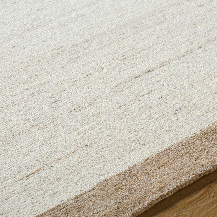 Amabel Modern Solid Beige And Tan Area Rug - The Rug Decor