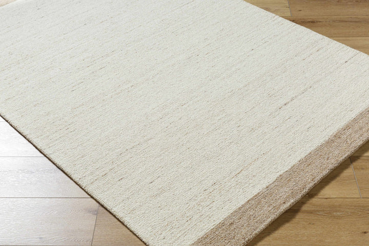 Amabel Modern Solid Beige And Tan Area Rug - The Rug Decor