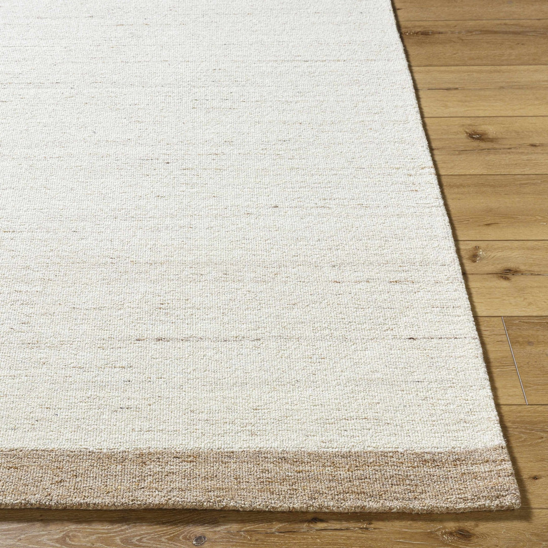 Amabel Modern Solid Beige And Tan Area Rug - The Rug Decor