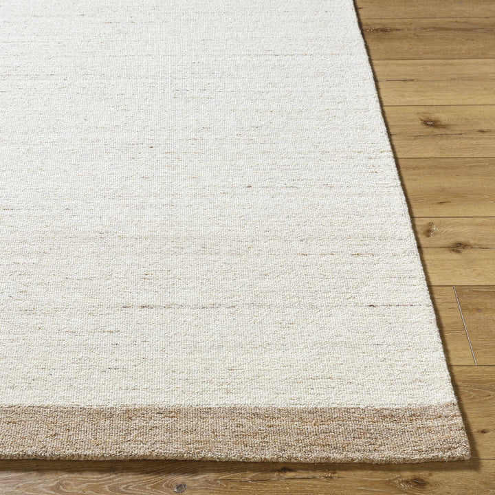 Amabel Modern Solid Beige And Tan Area Rug - The Rug Decor