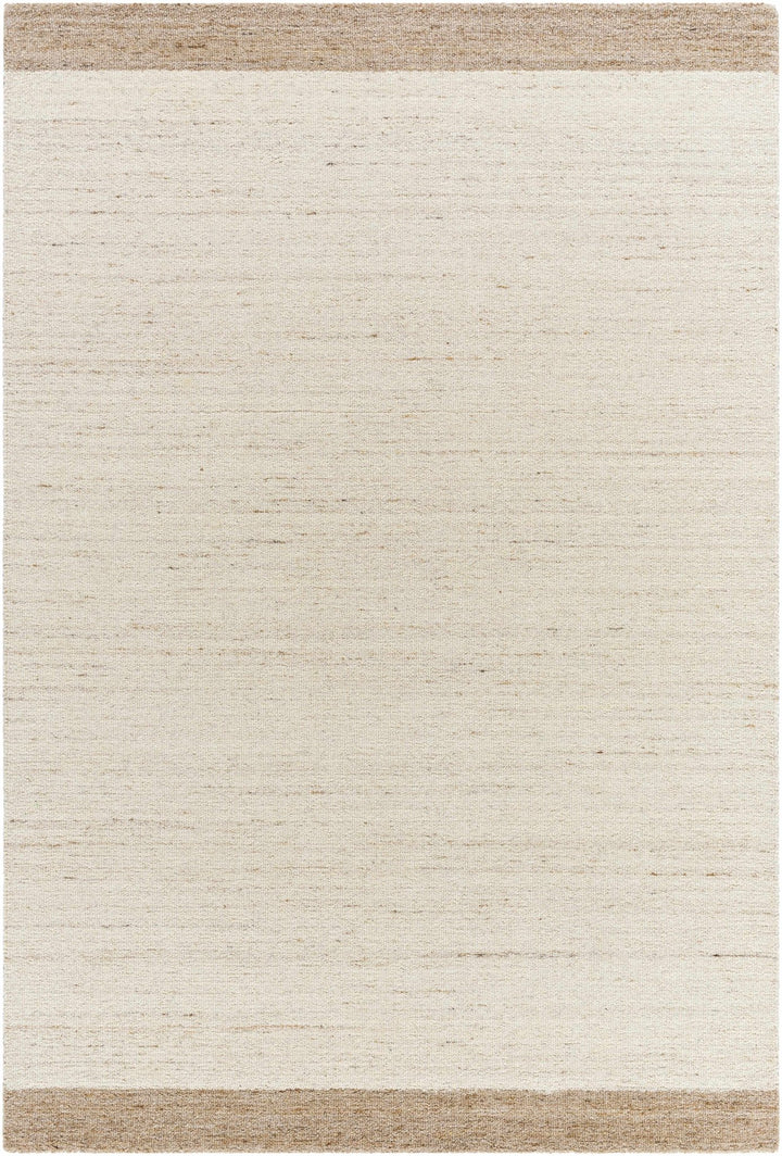 Amabel Modern Solid Beige And Tan Area Rug - The Rug Decor