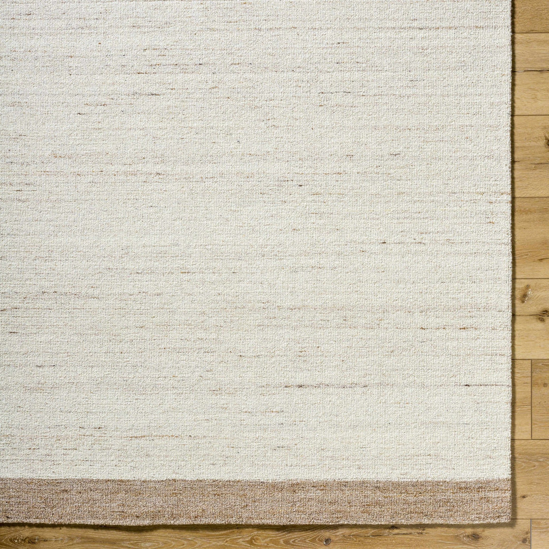 Amabel Modern Solid Beige And Tan Area Rug - The Rug Decor