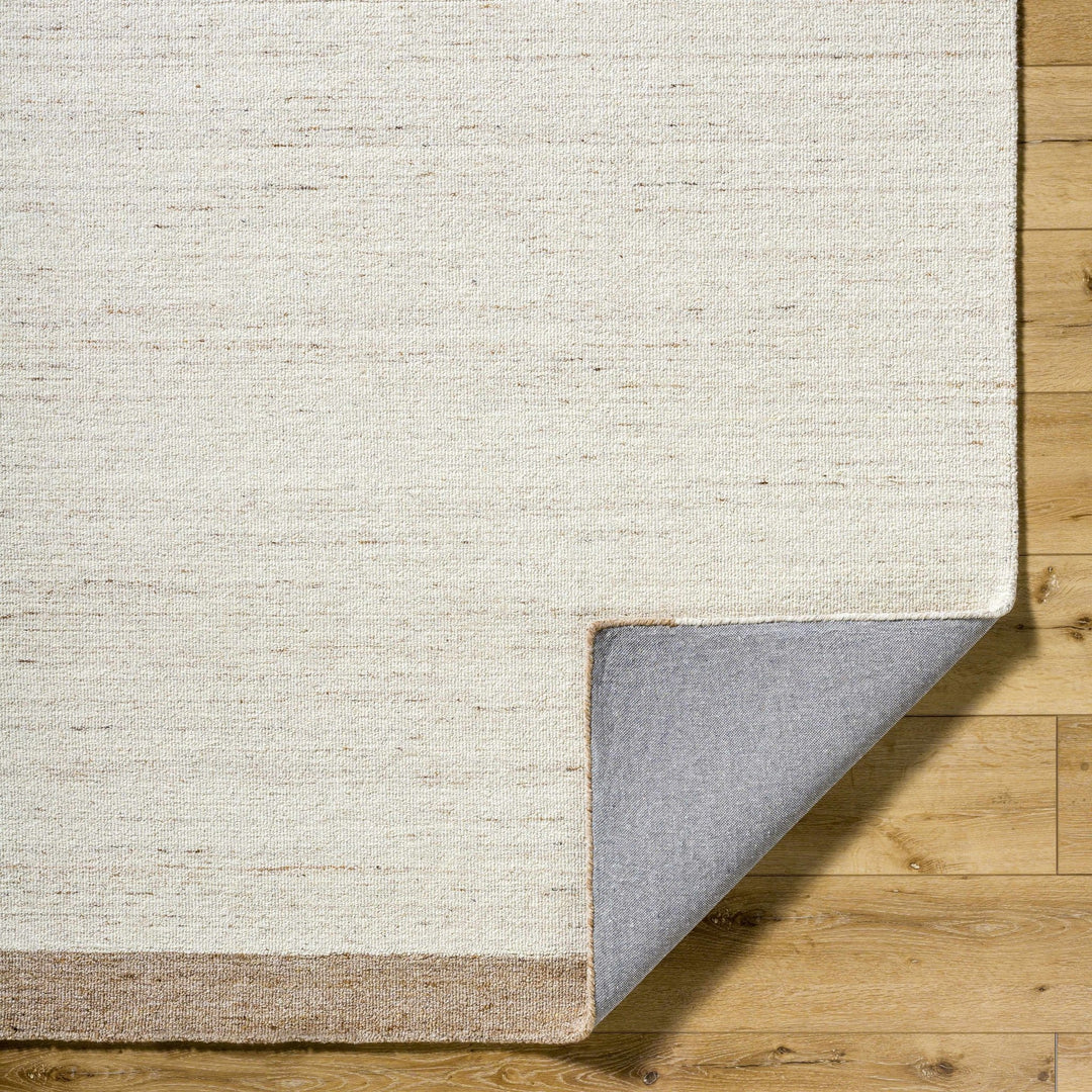 Amabel Modern Solid Beige And Tan Area Rug - The Rug Decor