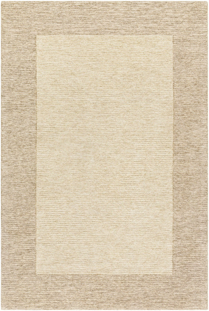 Amadi Modern Solid Design Beige Hand Tufted Wool Area Rug - The Rug Decor