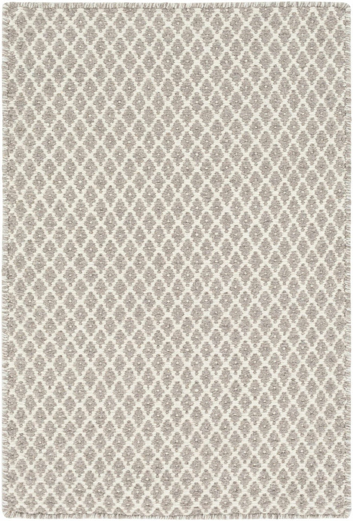 Amelia Gray And Ivory Modern Style Area Rug - The Rug Decor