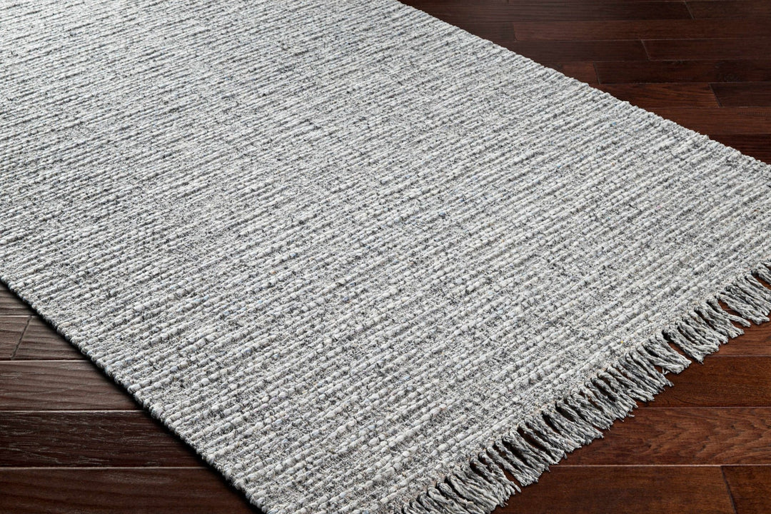 Amiel Contemporary Style Gray Hand Woven Wool Area Rug - The Rug Decor