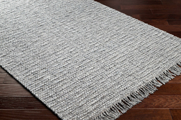 Amiel Contemporary Style Gray Hand Woven Wool Area Rug - The Rug Decor