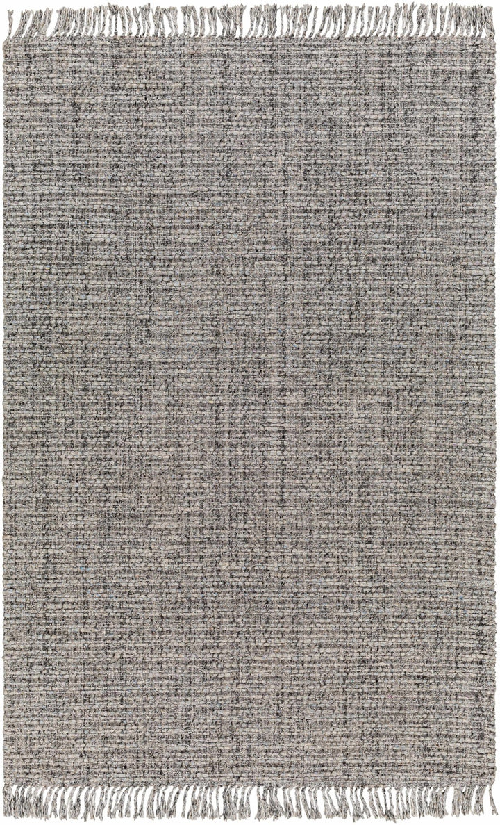 Amiel Contemporary Style Gray Hand Woven Wool Area Rug - The Rug Decor