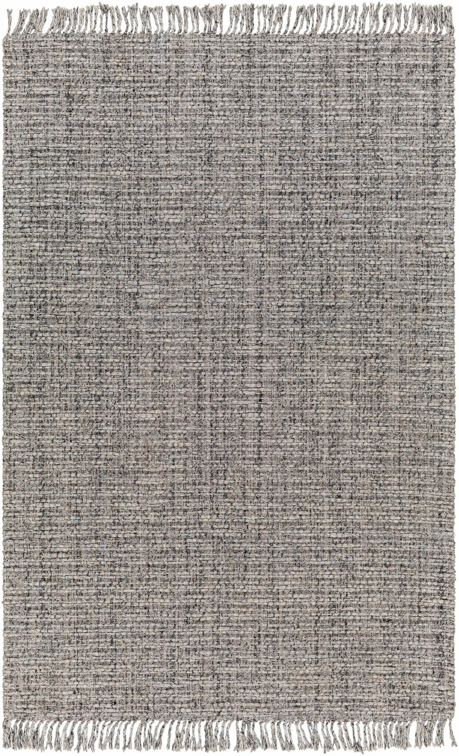 Amiel Contemporary Style Gray Hand Woven Wool Area Rug - The Rug Decor