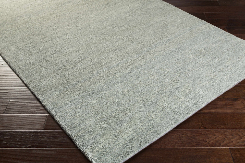 Ammanford Modern Solid Design Gray Wool Rug - The Rug Decor