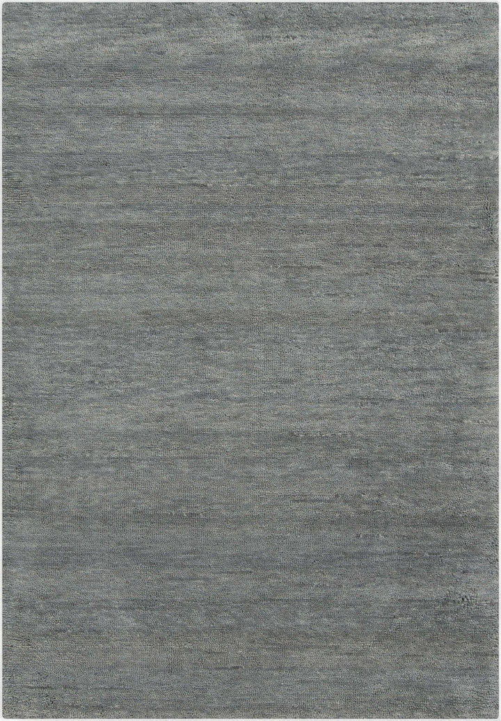 Ammanford Modern Solid Design Gray Wool Rug - The Rug Decor