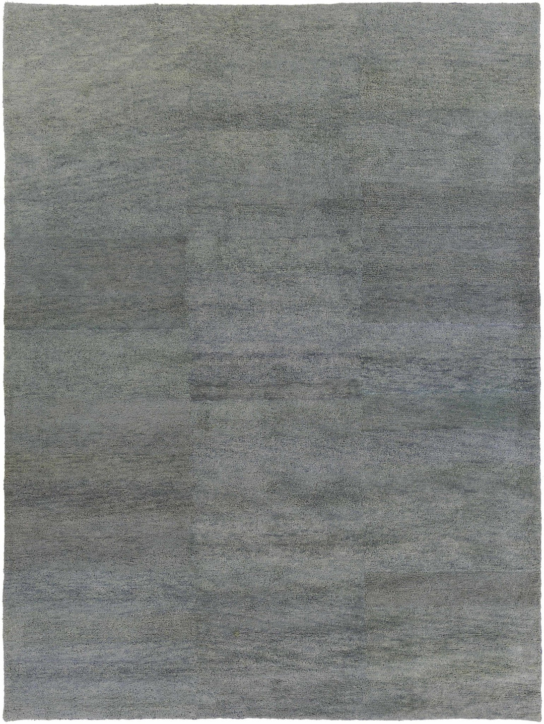 Ammanford Modern Solid Design Gray Wool Rug - The Rug Decor