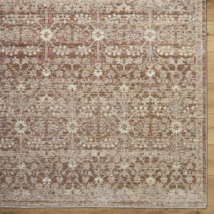 Ammiel Traditional Brown And Tan Rug - The Rug Decor