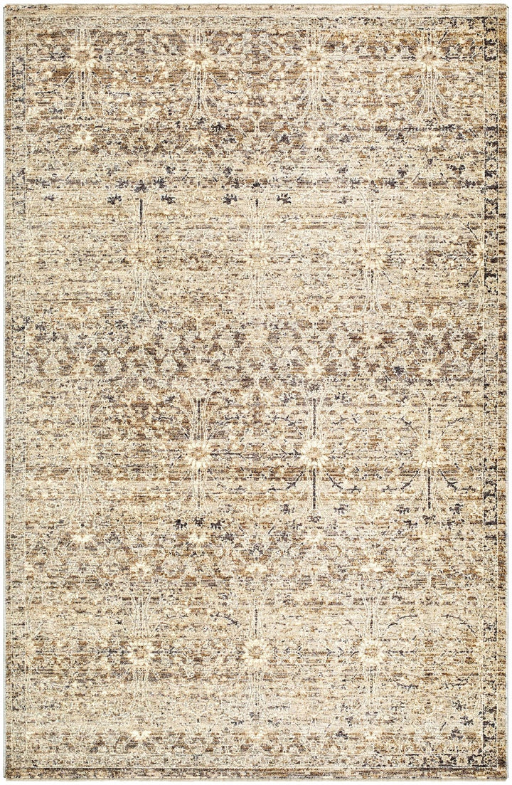 Ammiel Traditional Distress Tan And Gray Rug - The Rug Decor