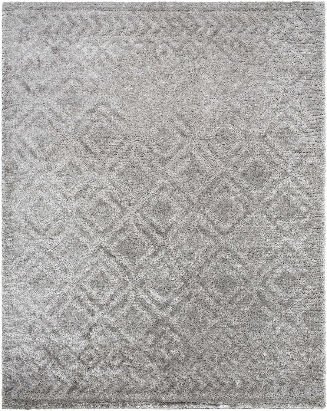 Amnon Contemporary Geometrical Design Gray Area Rug - The Rug Decor