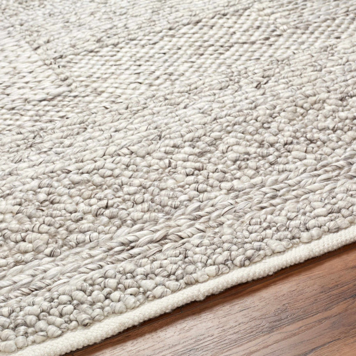 Amon Contemporary Gray And Ivory Area Rug - The Rug Decor
