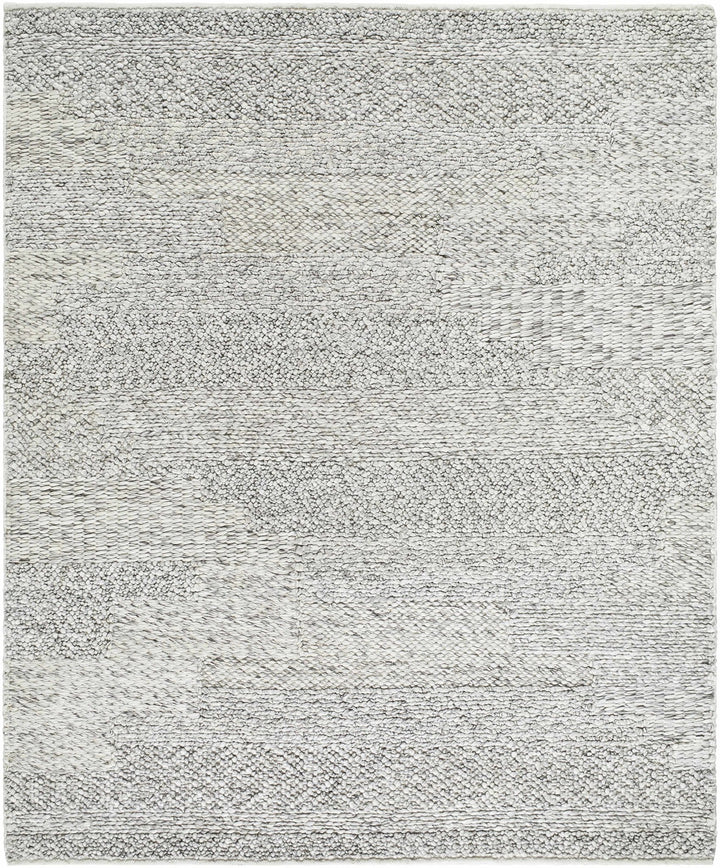 Amon Contemporary Gray And Ivory Area Rug - The Rug Decor
